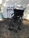 Carex Transport Chair For Handicap + Walkers