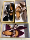 (3) Pair Of Bettys Shoes W/Boxes
