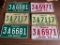 License Plates: 1970, 1973, & 1974