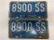 Set Of 1967 Ohio License Plates