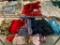 Shelf Of Vintage Child's & Adolescent Clothes