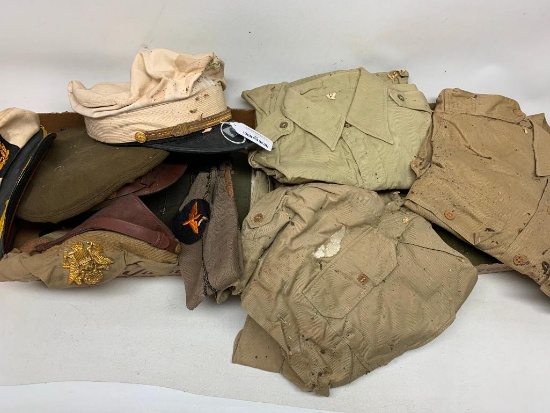 Group Of WW II Clothing & Hats