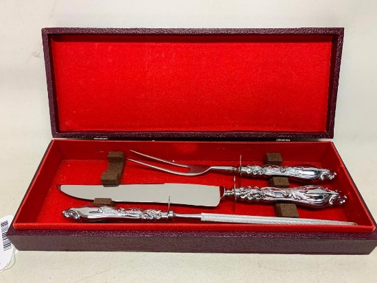 3-Piece Royal Cutlery Carving Set W/Box