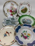 (6) Vintage Porcelain Plates