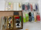 Group Of Fishing Lures & Broadhead Points