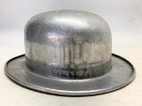 Vintage Aluminum Derby Hat