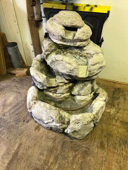 Plastic, Outdoor Fountain