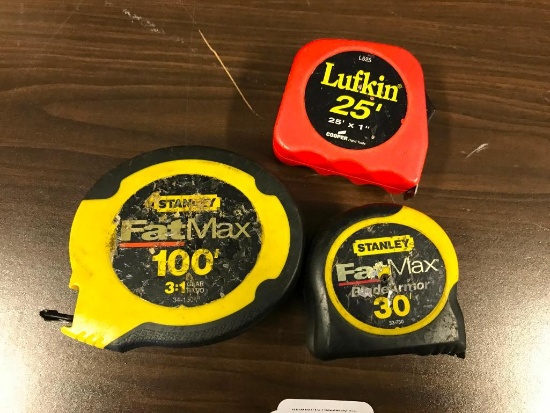 Three Tape Measures