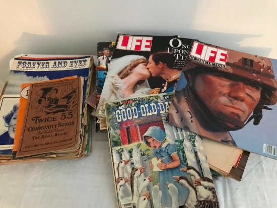 Group of Vintage/Antique Music