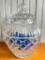 Lead Crystal Lidded Jar-Made In Poland