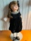 Vintage Composition Doll W/Clothes & Shoes