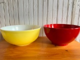 Pyrex & German Pottery Mixing Bowls