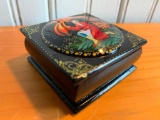Hand Painted Folk Art Boxes From Russia