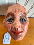 Paper Mache' Head Made By Jacqui Theobold