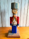 Folk Art Wooden Gentleman