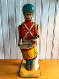 Vintage Wind-Up Tin Toy By Wolverine 
