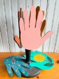 Wooden Cut-Out Hands