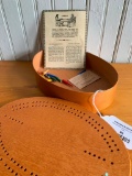 Cribbage Game In Shaker Style Oval Box