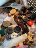 Group Of Mostly Vintage Buttons-Many On Cards