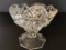 Early Pressed Glass Open Compote