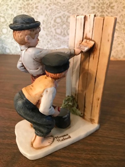 Tom Sawyer Figurine By Dave Grossman Titled "Whitewash"