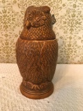 Figural Owl German Beer Stein