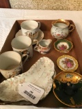 Group Of Porcelain Cups, Saucers, & Misc.