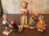 (6) Hummel Figurines *All Are Damaged*