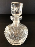 Waterford Crystal Perfume Bottle W/Dobber