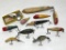 Group Of (10) Vintage Wooden Fishing Lures