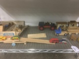 Group Of Wooden Toys & Games