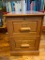Wooden 2 Drawer Legal Size File Cabinet
