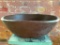 Large Carved Wooden Bowl