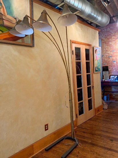 Contemporary 4-Arm Floor Lamp
