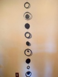 Iron Geometrical Wind Chimes By Winton