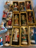Ceramic Santa's