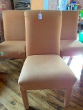 (4) Upholstered Formal Dining Room Chairs