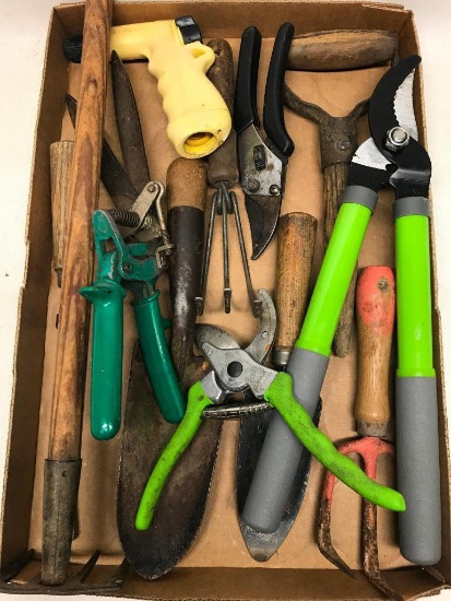 Group Of Gardening Tools-Old & New