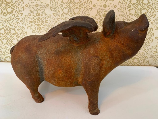 Cast Iron Flying Pig