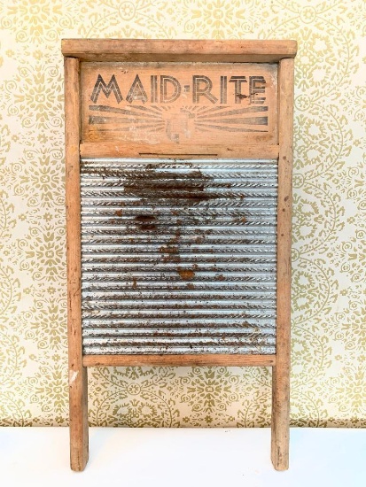 Vintage Maid-Rite Washboard