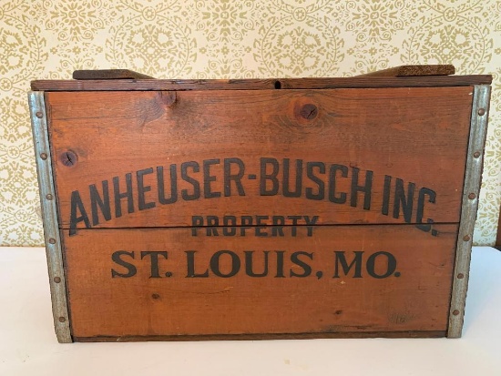 Anheuser-Busch Lidded Box 1876-1976 Bicentennial Box