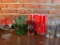 Group Of Various Coca-Cola Drinking Glasses