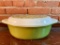 Vintage Verde Green Pyrex 2.5 Qt. Baking Dish W/Lid