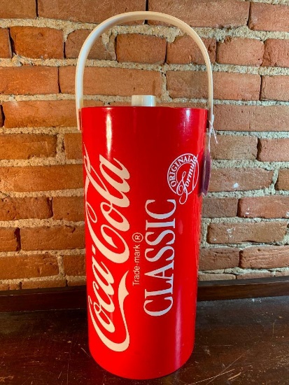 Coca-Cola Plastic Ice Bucket W/Handle