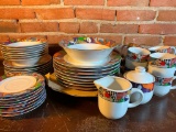 (40) Pcs. Vitromaster Dinnerware Set 