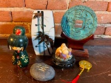Group Of Oriental Decorator Items