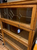 Contemporary Oak Barristers Bookcase