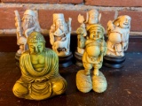 Plastic Oriental Figures