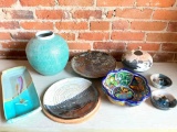 Group Of Studio Pottery Planters & Bowls