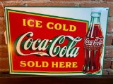 Contemporary Tin Cola-Cola Sign